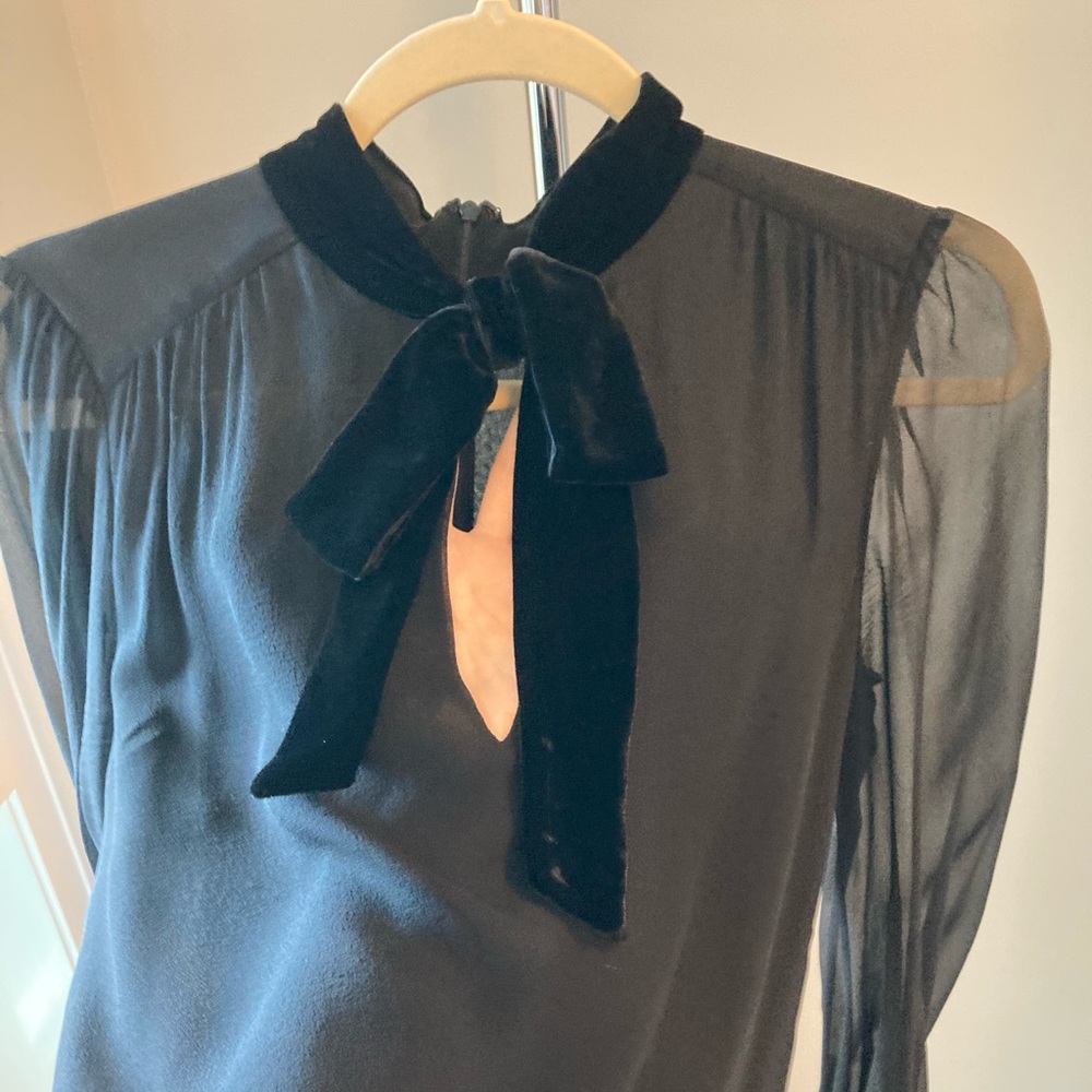 Kate Spade black blouse